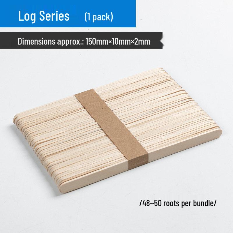 Colorful Wooden Craft Sticks for DIY and Kids’ Projects