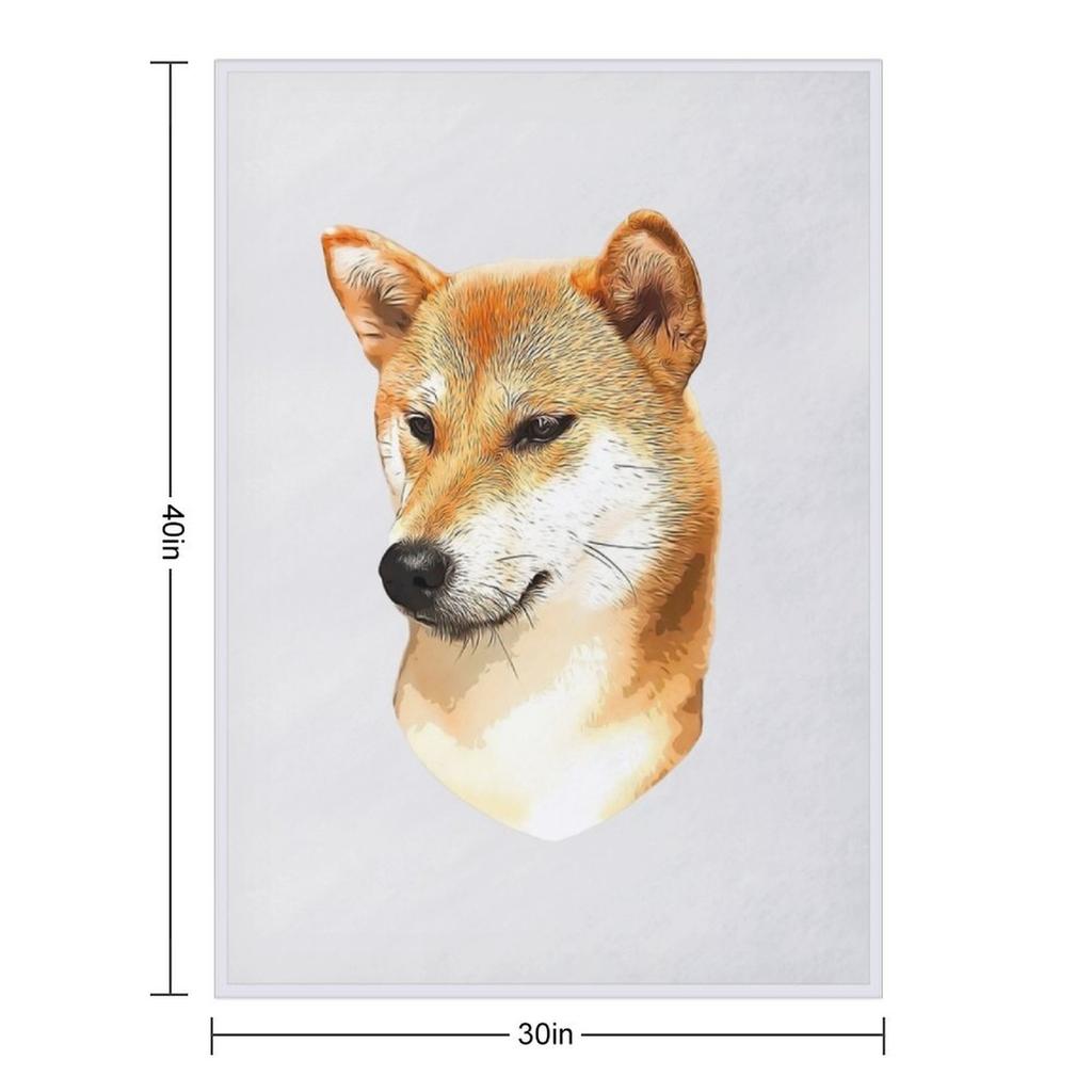 Shiba Inu Stunning Dog! Throw Blanket Retros Extra Large Throw Decorative Designers Blankets
