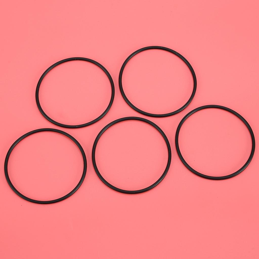 5Pcs Float Bowl Gaskets O-Rings Replace Black Rubber Fit For Honda GX240 GX270 GX340 GX390 GXV270 GXV340 GXV390