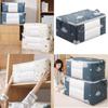 Cloud Heart Quilt Storage Bag With Clear For Bedroom Organizer And Travel Use