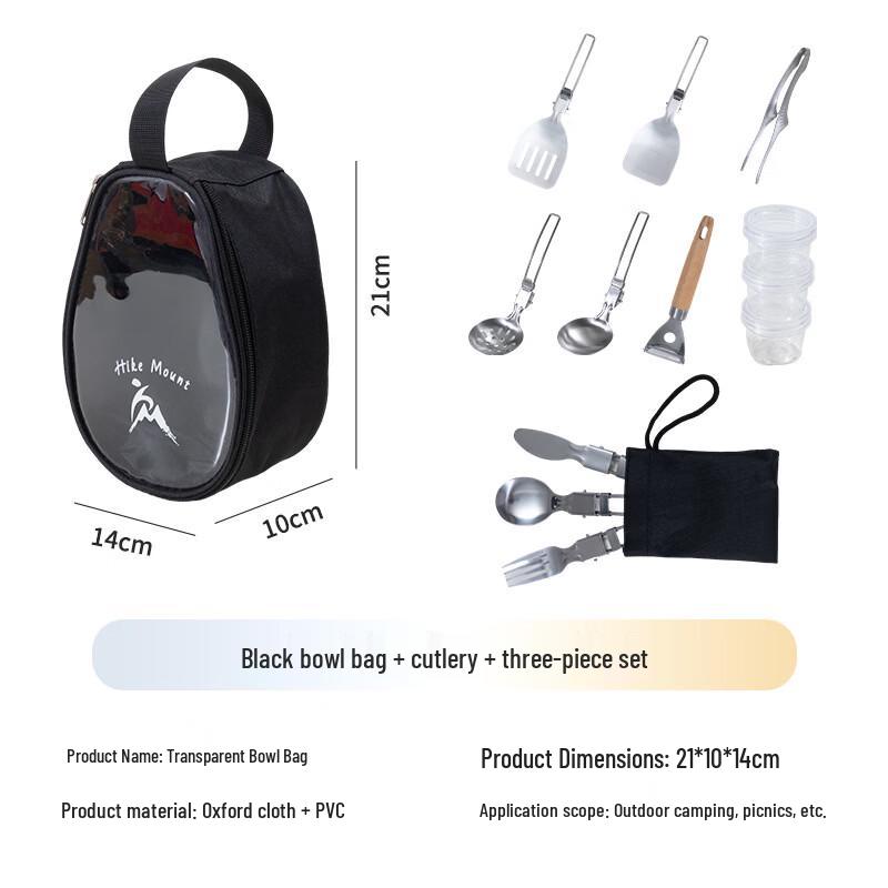 Outdoor Camping Tableware Storage Bag