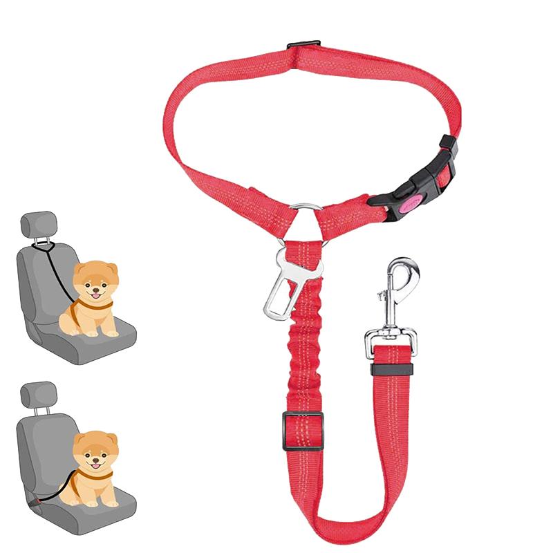 Dog Leash Pet Car Safety Buckle Multi-functional Walking Dog Rope Small Dog Big Dog Car Pet Buckle Multi-functional Walking Dog