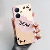 For Vivo V29 Lite 5G Case VIVOY78 Y 78 6.78'' Soft Cartoon Bear Frog Silicone Back Covers For Vivo Y78+ V29 Lite 5G Phone Cases