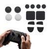 Controller Joystick Cap Button Sticker Kit 10/14Pcs Carbon Fiber Textured Long Lasting for Switch  Travel Gaming