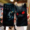 Black Cat Staring Eye Phone Case For Xiaomi 13 12 12T 11 11T 10T 9 LITE POCO F6 F5 F4 F3 M6 M5 M4 M3 X5 X3 GT Case Funda Shell