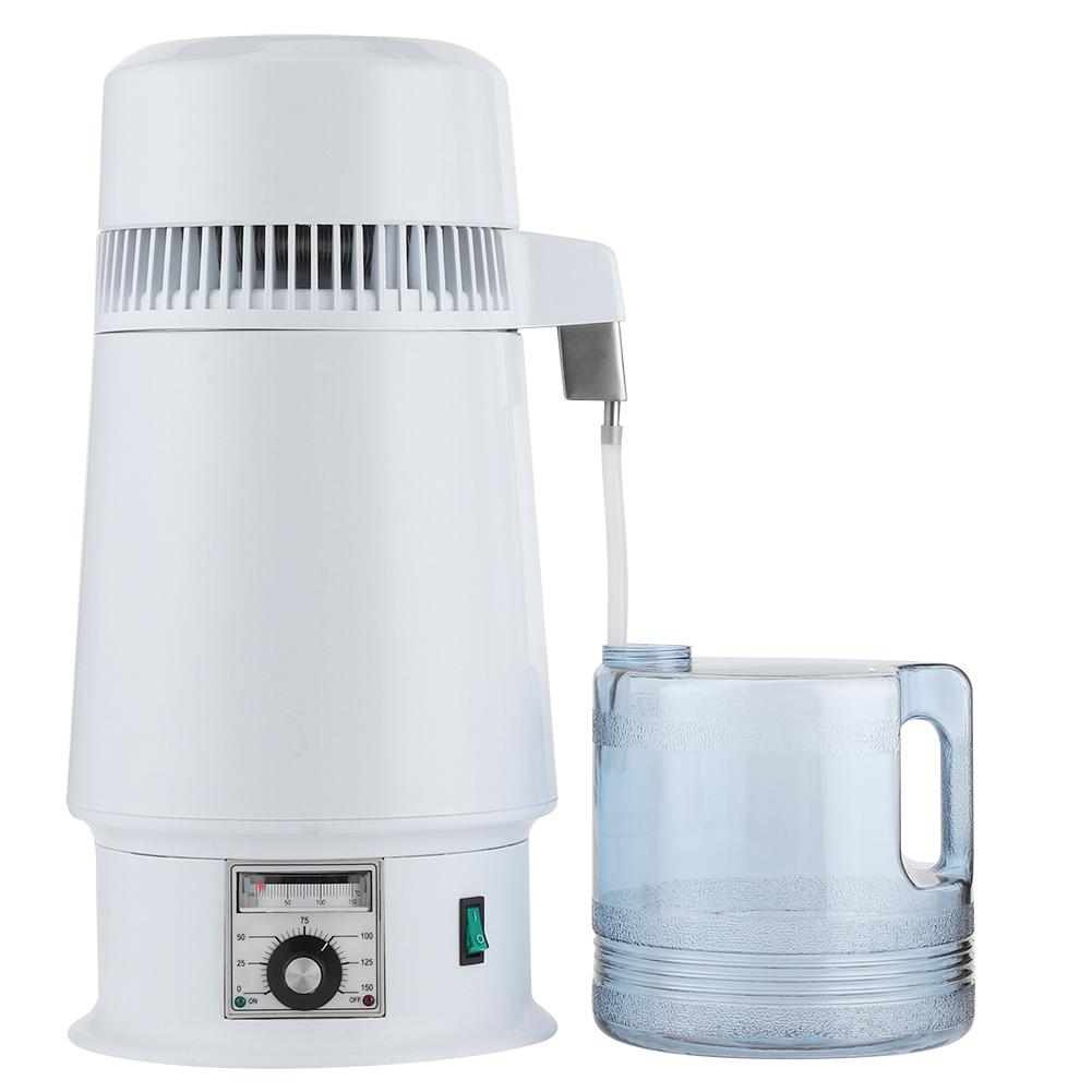 4L Stainless Steel Water Distiller Distillation Purifier Boiler Brewing Machine for Home UseUS