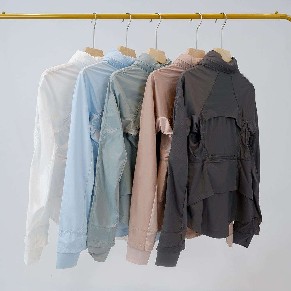 Women's Slim Fit Sun Protection Jacket - Hooded, Ice Silk, Long Sleeve, Breathable, Anti-UV