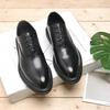 Pantofi de Gală pentru Bărbați Oxfords Business Birou cu Vârf Negru Maro cu Șireturi Pantofi Formale pentru Bărbați Pantofi de Nuntă ghj789