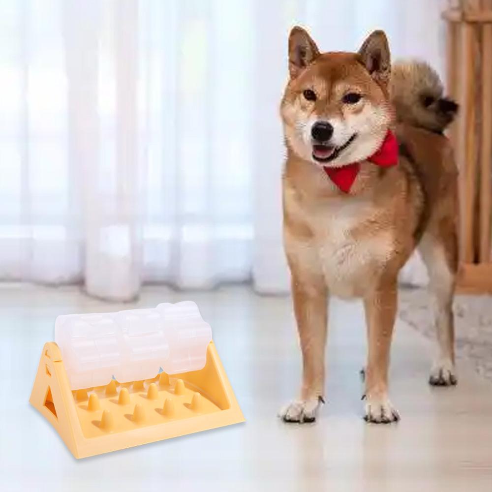 Roller Slowly Food Feeder Pet Toy Feeding Toy Puzzle Toy Dog Rotating Feeder Home