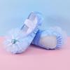 Aisha Blue Soft Sole Ballet Shoes for Girls and Toddlers (Model 8008)