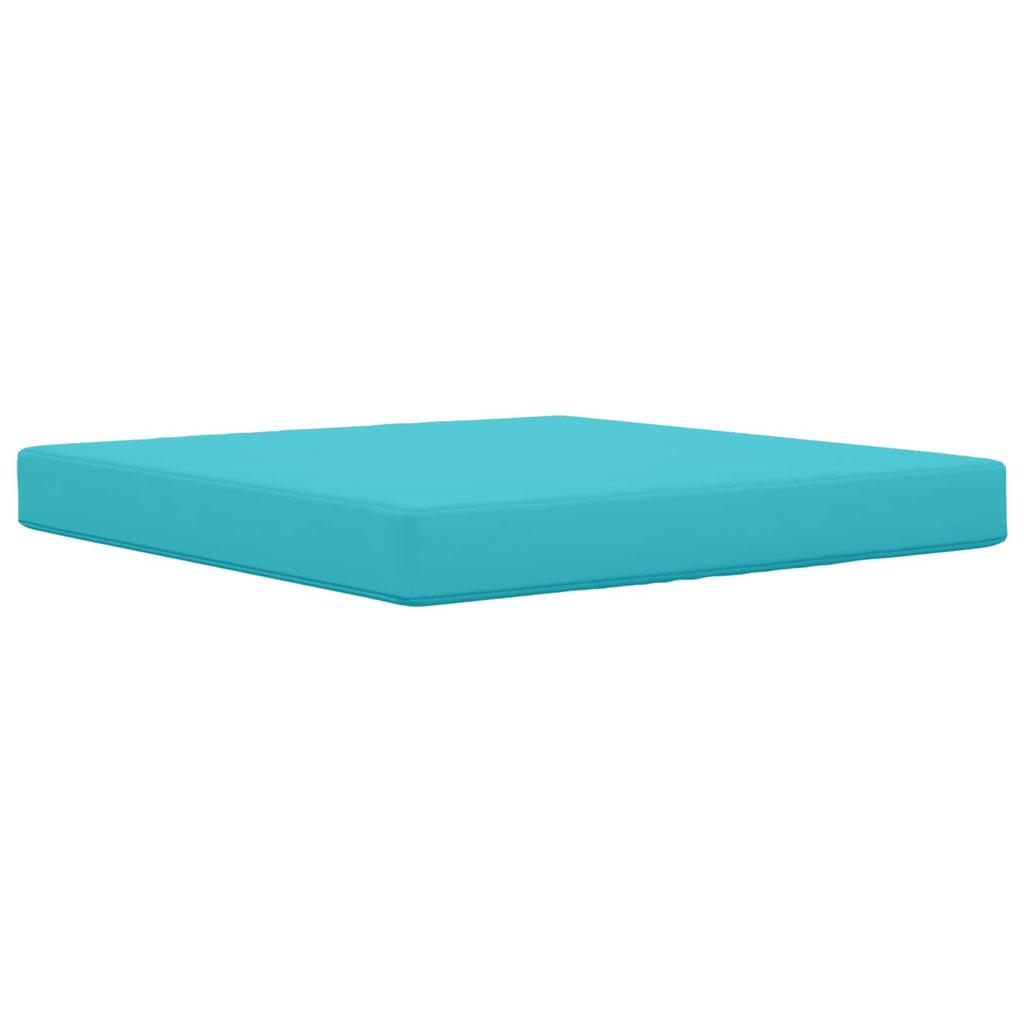 Outdoor Sofa Cushions 3 pcs Turquoise Polyester