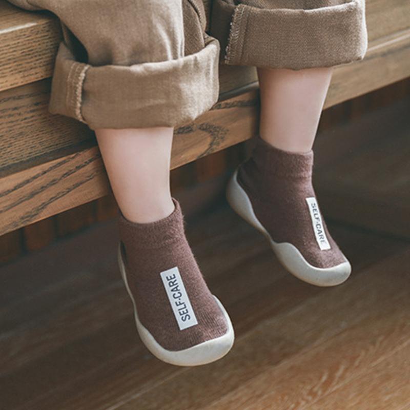 Zapatos cómodos para bebés Botines de punto antideslizantes Suaves Suela de  goma Otoño Lindo comprar a buen precio — entrega gratuita, reseñas reales  con fotos — Joom