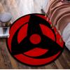 1Pc Sharingan Circular Print Rug - home decoration Carpet For Living Room Bedroom Flooring Computer Chair Area Rug