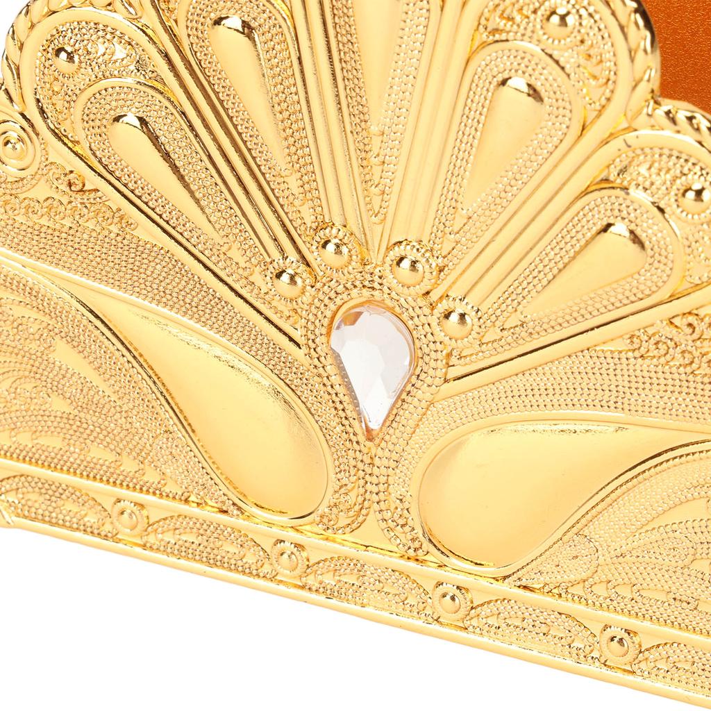 Napkin Holder Classical Metal Peacock Embossed European   Table Tissue Holder Tabletop Freestanding Tissue Dispenser