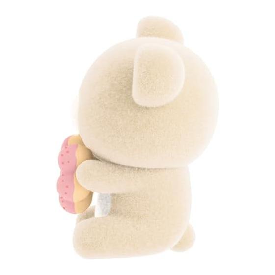 San-X Rilakkuma "Rilakkuma x Mister Donut" Petitirakkuma Mascot Korilakkuma (Pon de Strawberry) AB34602 H35 x W30 x D25mm