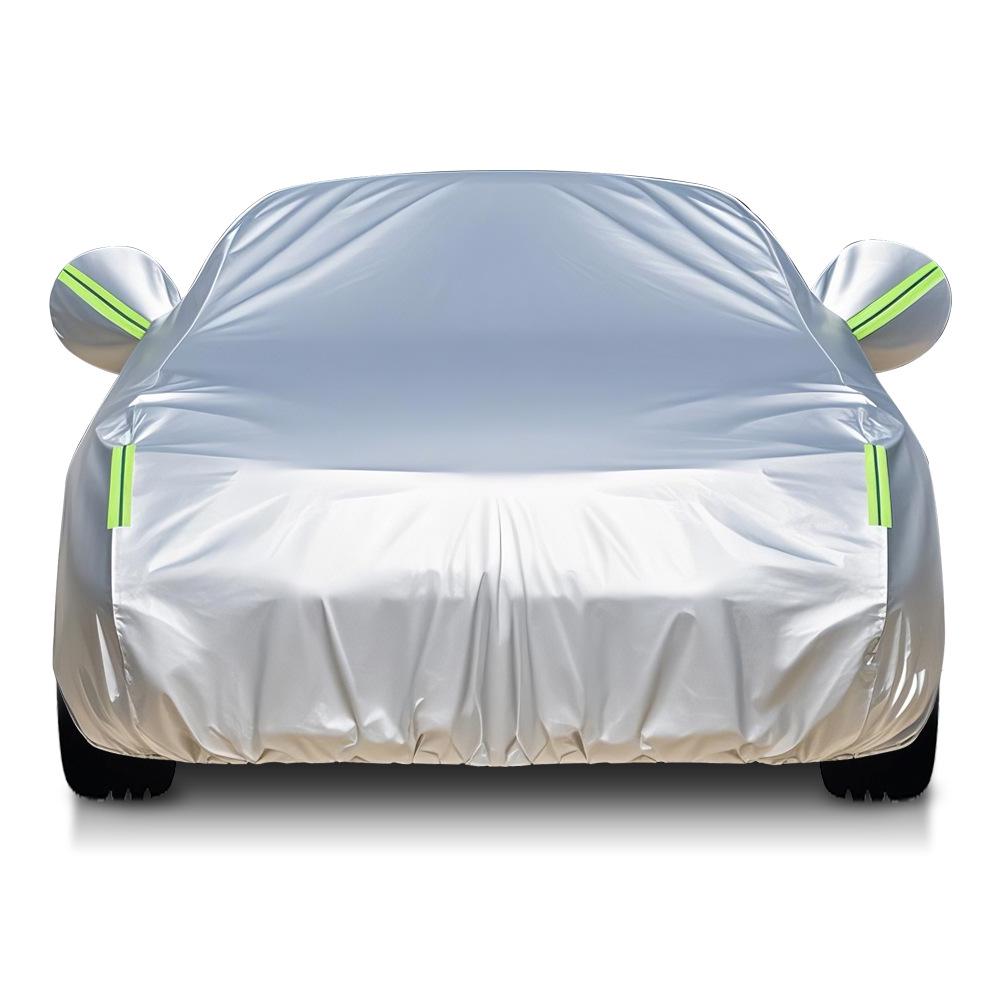 Oxford Cloth Car Cover: Full UV Rain Protection, Extra Thick with Cotton Lining, Hailproof