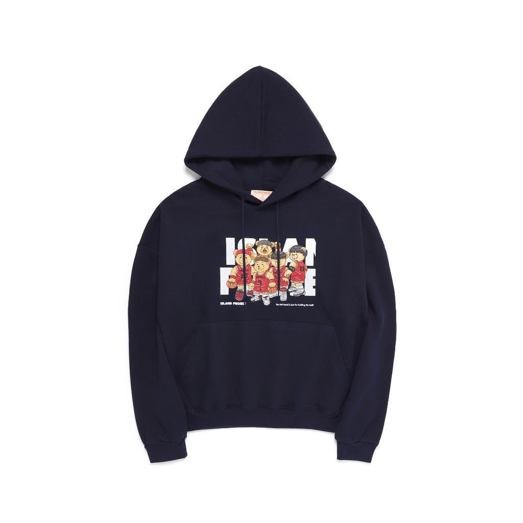 Slam Bear Hoodie - Navy