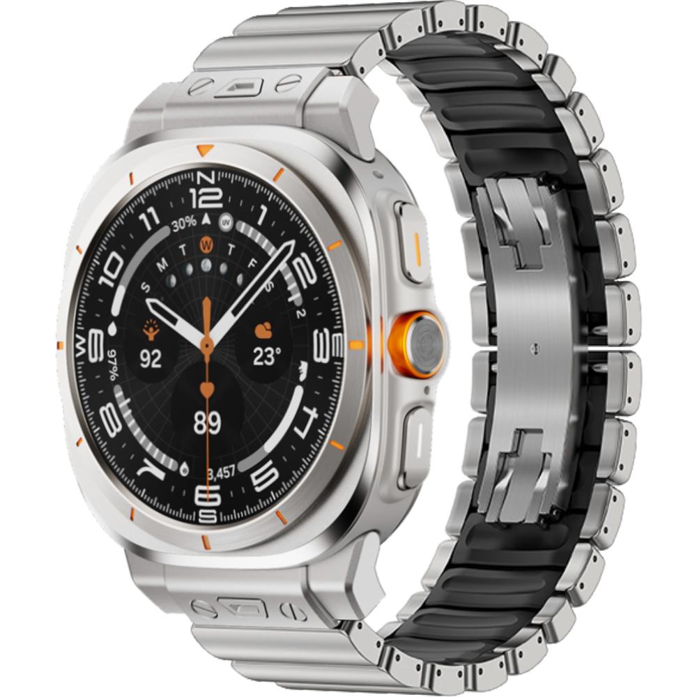 Titanium Strap for Samsung Galaxy Watch Ultra 2025 Luxury Rubber Band for Samsung Galaxy Watch Ultra 47mm 2024 Replaced Bracelet