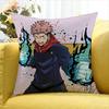 Itadori Yuji   Various Sizes Square Pillow Case For Car Home Bedchamber Decor