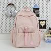 Schoolbag High-value Middle School Student Schoolbag Reduce the Burden of Ridge Protection Leisure Travel Backpack Outdoor Travel Large Capacity