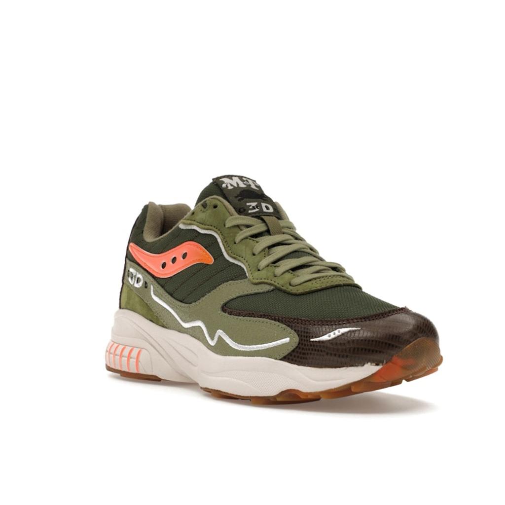 SAUCONY Maybe Tomorrow X 3D Grid Hurricane Tortoise Unisex Sneakers Green S70682-1