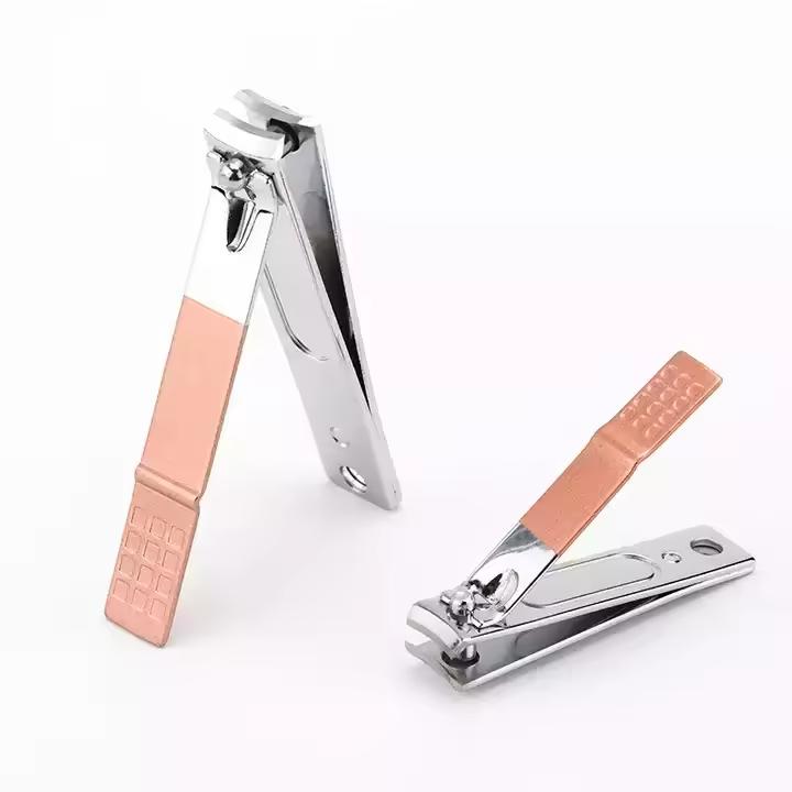 Luxurious Stainless Steel Infant Manicure & Pedicure Set Nail Clippers Cleaner Cutter Nail File Kit