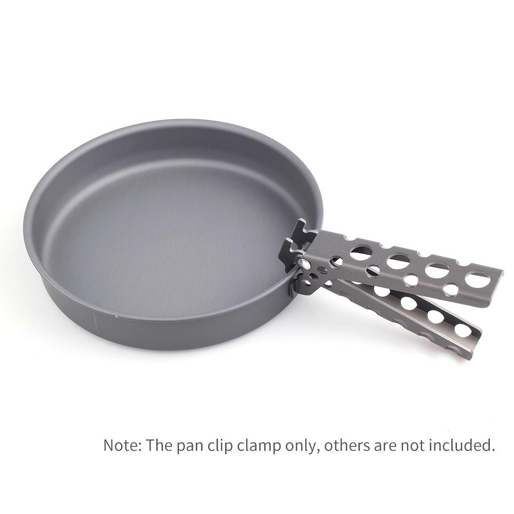 Camping Outdoor Pot Pan Gripper Handle Bowl Gripper Cookware Tableware Anti-hot Pot Pan Gripper Holder Picnic Home Kitchen
