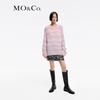 MO&Co. 2024 Spring Mohair Wool Blend Sparkly Knit Sweater