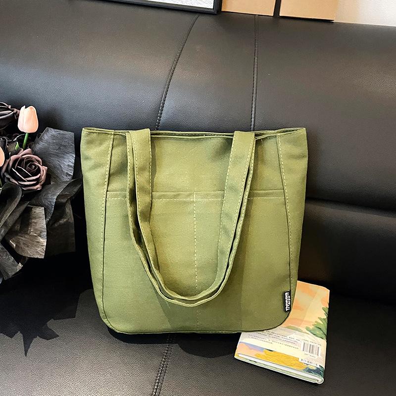 New High-value Going Out Commuting Tote Bag, Simple and Versatile Commuting Shoulder Bag, Korean Version of Large-capacity Tote Bag