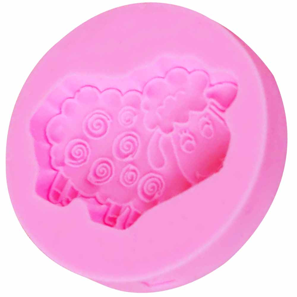 Cute Sheep Goat Silicone Molds Crafts For Chocolate Candy Cupcake Jelly Moulds Baking Pastry Home and Kitchen Accessories Tools