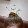 Bean Sprout Bangs Duckbill Hair Clip Funny Hair Barrette Trendy Ponytail Decor