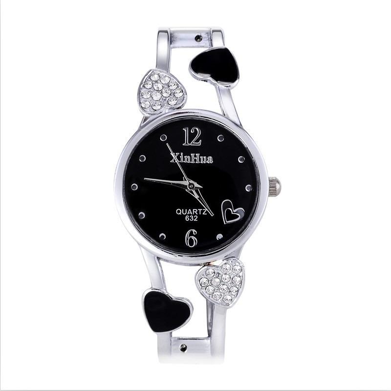 A Watch Xinhua Women's Bracelet Watch Fashion Versatile Women's Watch Diamond Quartz Watch