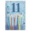 Simon Elvin Candle 11th Birthday Greetings Card (Pack of 6)