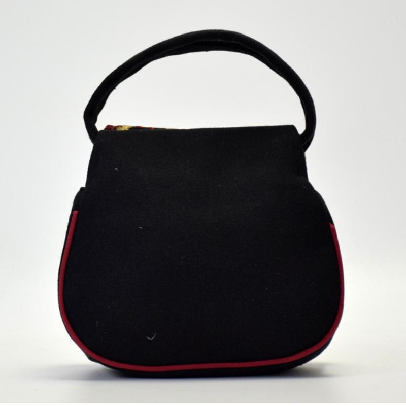 Ethnic style embroidered bag embroidered small bag peacock embroidered mini ladies handbag wrist bag