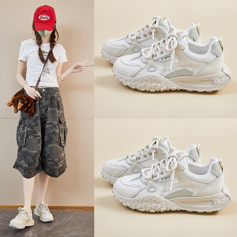 New Dad Shoes for Women In Summer Student Sports Running Leisure Mesh Breathable