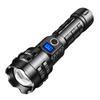 Best-selling Tactical Flashlight with USB-C Rechargeable Battery and Digital Display for Home and Outdoor Use.