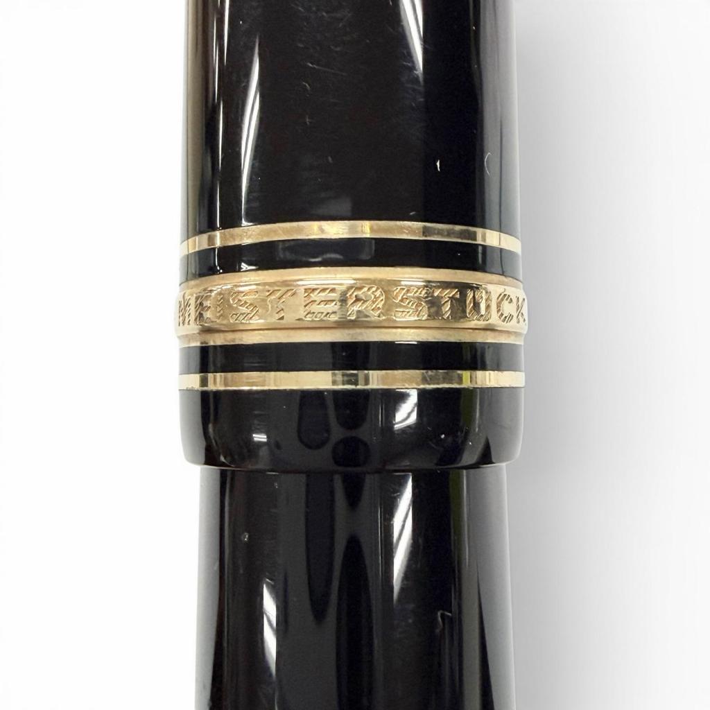 Very Good MONTBLANC fountain pen Meisterstück 149 70s White Star black 14K mens Used