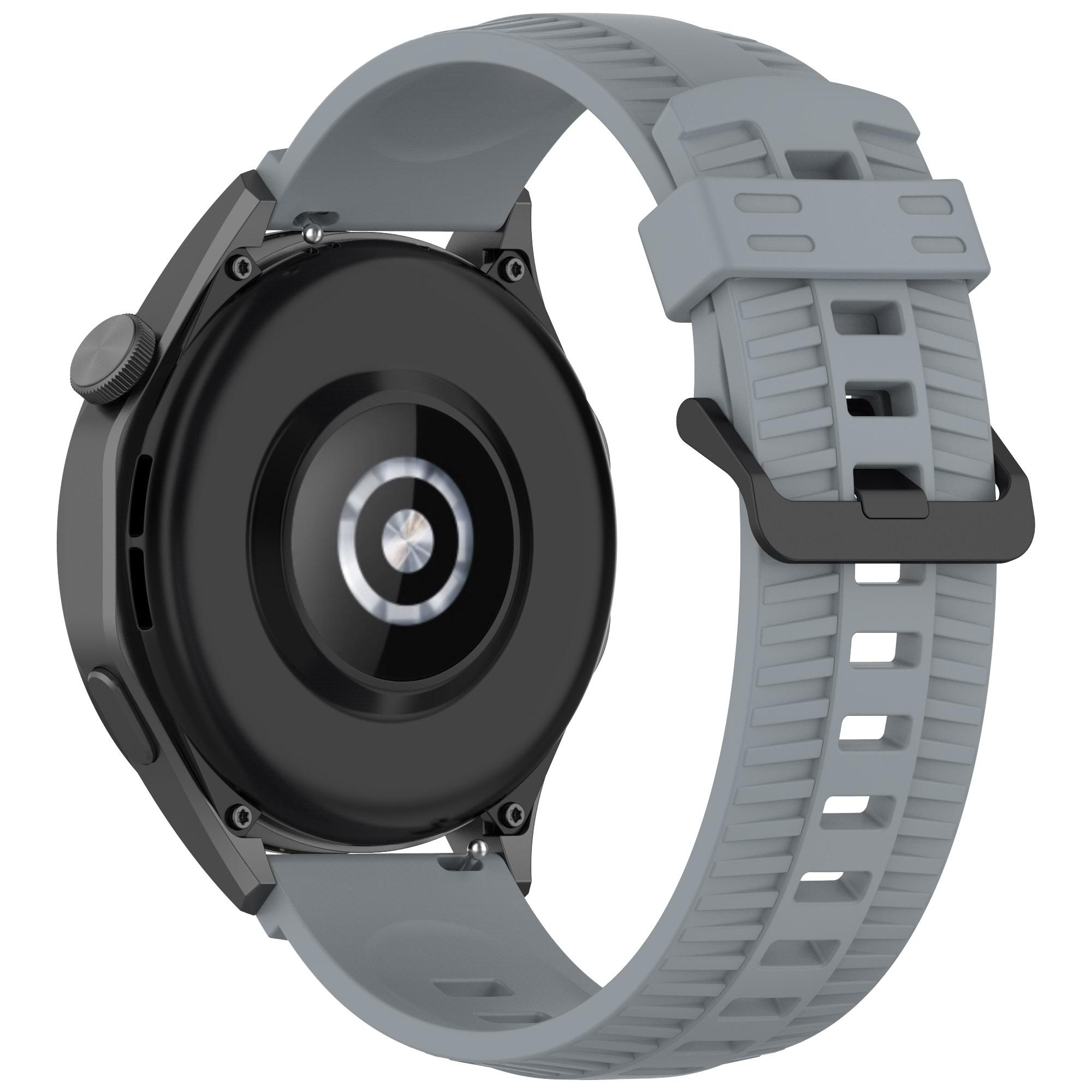 

Для Huawei Watch 4/4 Pro/GT 4 46 мм Силиконовый ремешок для часов 22 мм Наручный ремешок с текстурой шины G