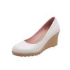 Fashion 2025 New High Heels Women Wedges Shoes Casual Woman Shoes Elegant Ladies Soft Comfortable Female Footwear Office Work Shoes