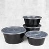 Disposable Round Food Containers with Lids