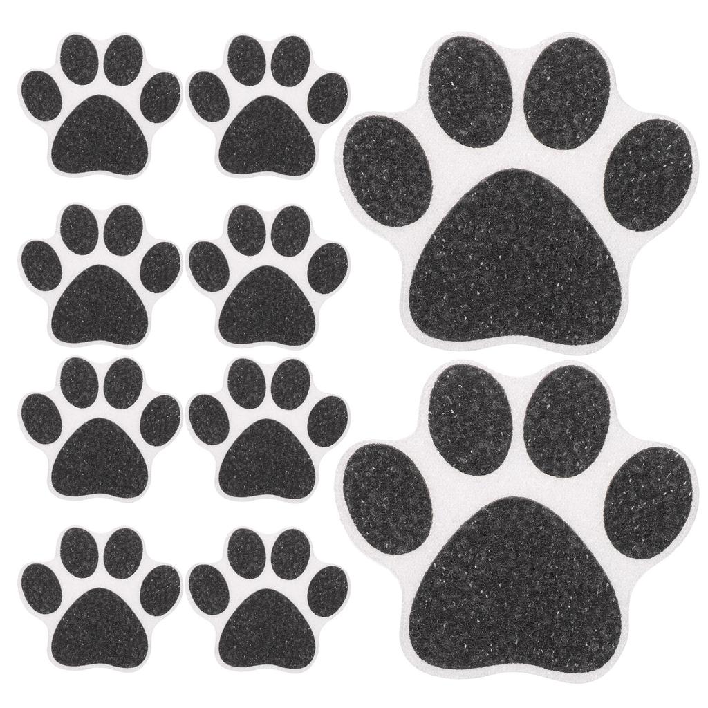 Non Slip Bathtub Stickers 10pcs Waterproof Shower Floor Grips Anti Skid Decals for Bathroom Pool Kitchen Floor Safety