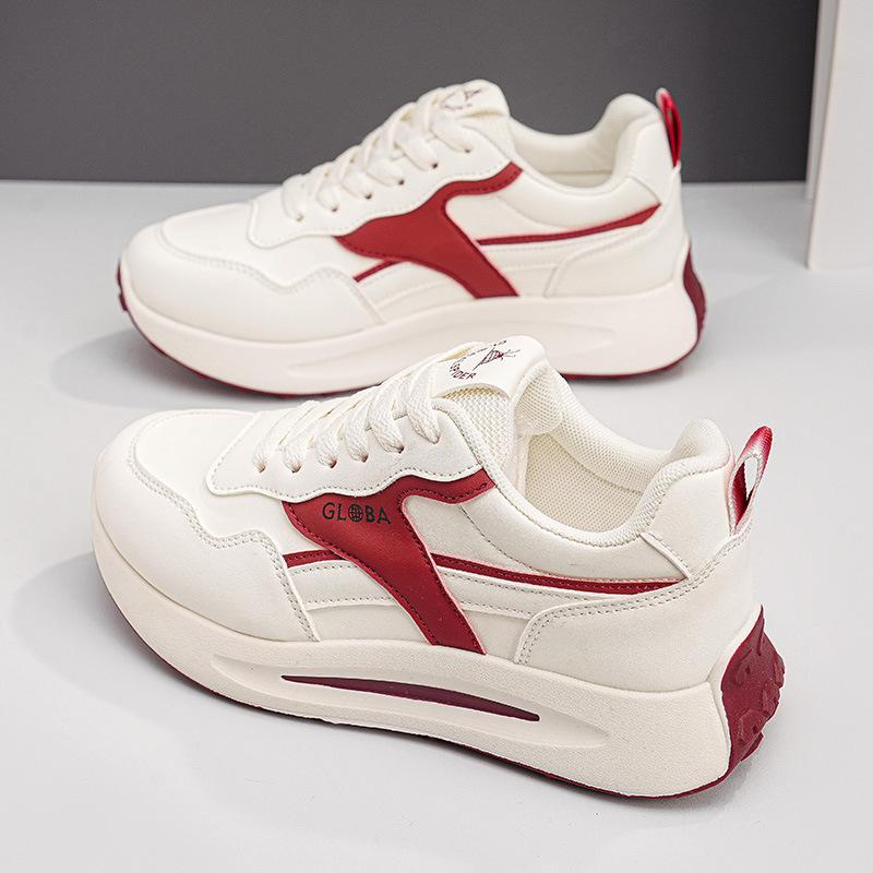 Autumn New Ins Student Soft Sole Heightening Sports and Leisure Street Shooting Board Shoes MR