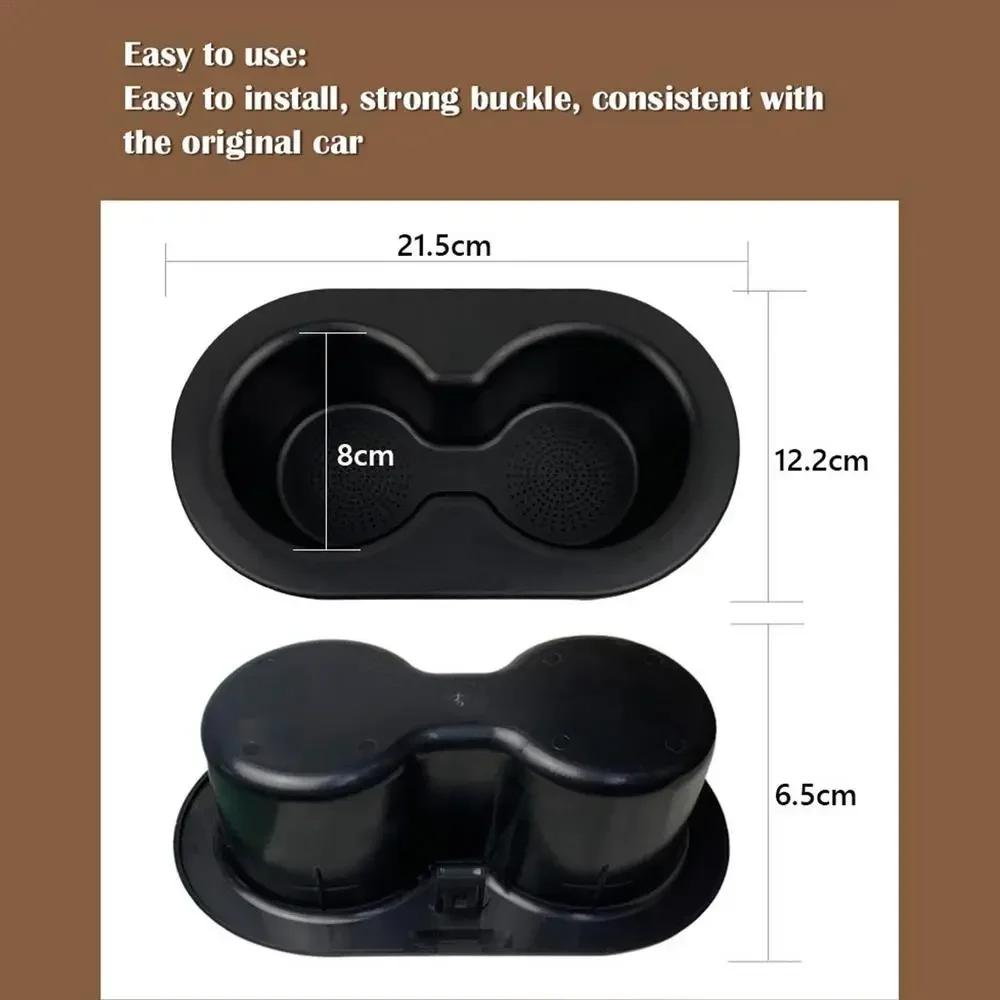 1Pc Car Seat Cup Holder Car Interior Organiser Storage Cup Holder For RAM 2002-2016 Rear Seat Car Drink Coffee Milk Cup Holder