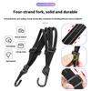 60cm/90cm Motorcycle Elastic Suitcase with Safety Hook-Versatile Helmet Mesh Gear Transport Durable and Sleek for Daily Travel