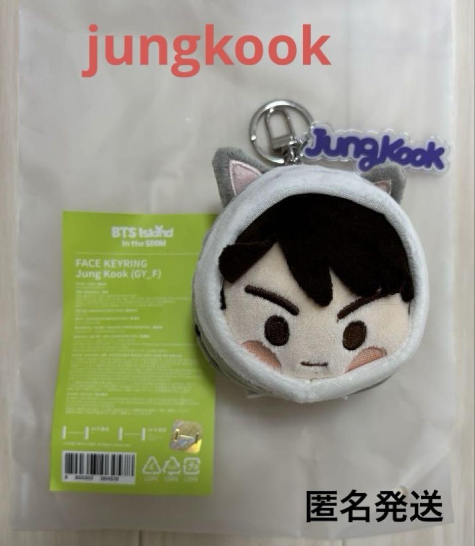 

[USED] BTS ISLAND IN THE SEOM Face Key Ring Jungkook