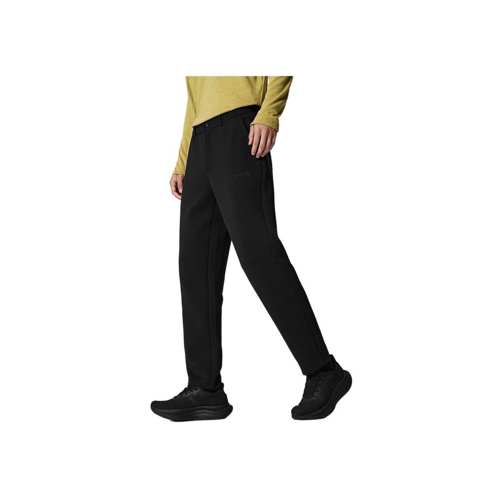 Saucony Running Training Series Knitted Comfortable Mid Waist Casual Pants Unisex pants SA2250KP12C-BK001