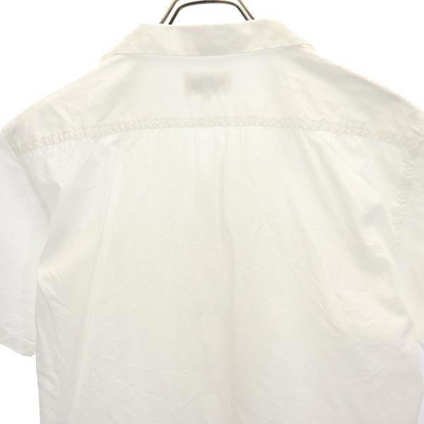 CALEE Short sleeve Open collar shirt M White Men's Used