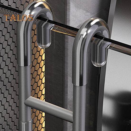 Handtuchhalter Glastür Duschhaken Starke Tragfähigkeit Einfache Installation S-förmiger Badezimmer-Bademantel-Aufhängerhaken