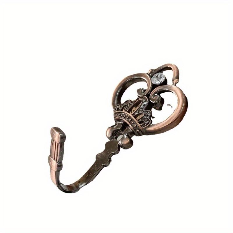 1Pair (With Screws) European Style Curtain Hooks Home Decorations Vintage Walls Hanging Living Room Bedroom Clothing