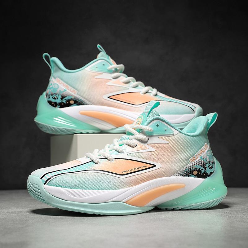 

2024 весна новые универсальные повседневные модные туфли на платформе для пап, кроссовки для бега, для студентов, трендовые дышащие мужские туфли 39